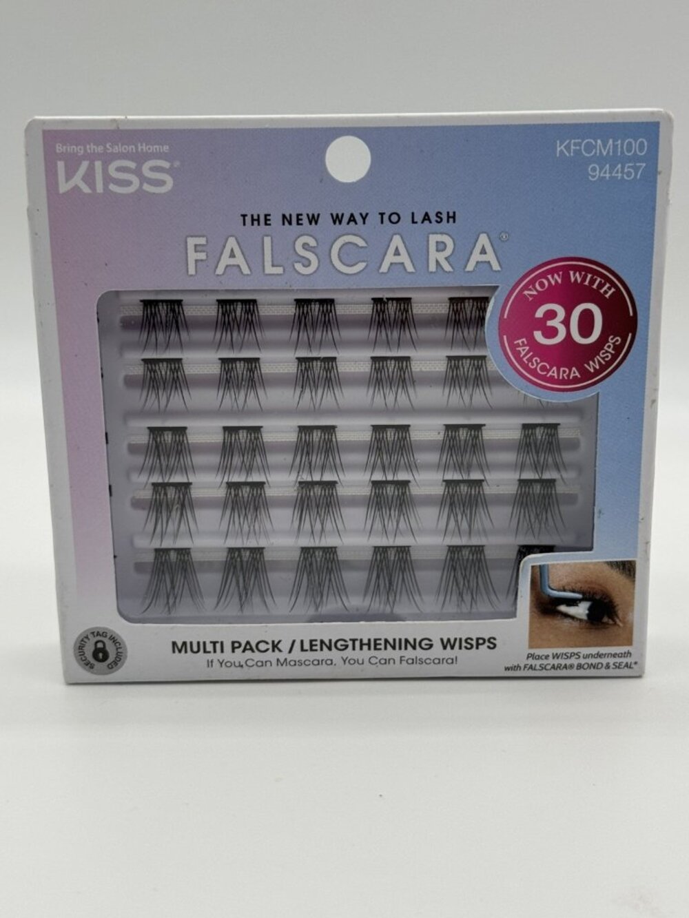 Kiss Falscara Lashes Multipack Lengthening Wisps 30 Falscara Wisps 94457 KFCM100